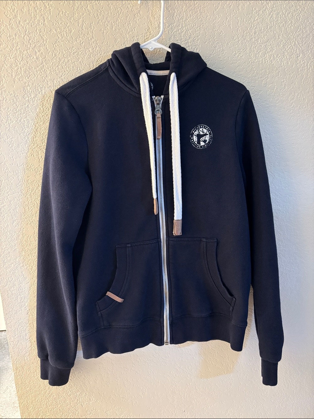 Birkenstock men’s navy full zip sweatshirt hoodie S